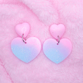 ♡ cutie heart stud earrings 5 ♡