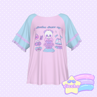 
              ♡ panda dress up frilly tee ♡
            