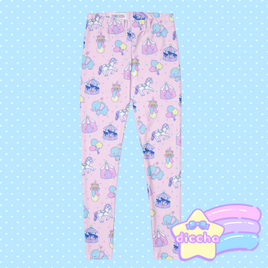 ♡ circus cuties leggings - pink ♡