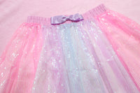 
              * ੈ✩ iridescent sequin fancy tutu skirt PREORDER * ੈ✩
            