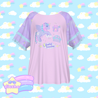 
              ♡ celestial beauties frilly tee pt. 2 ♡
            