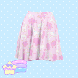♡ animal cookies skirt ♡