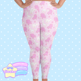 ♡ animal cookies plus size leggings ♡