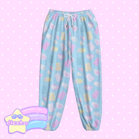 
              ♡ marshmallow pals fleece pants ♡
            
