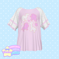 
              ♡ animal cookies frilly tee ♡
            