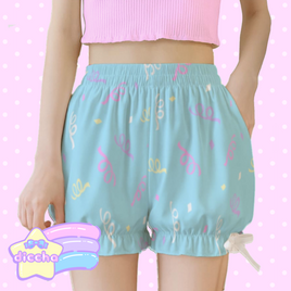 ♡ confetti!!! bloomers - blue ♡