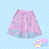 
              ♡ lost in space skirt - pink ♡
            