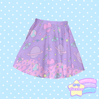 
              ♡ lost in space skirt - purple ♡
            