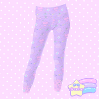 
              ♡ lost in space leggings - purple ♡
            
