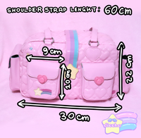 
              ☆ shooting star ita bag - pink PREORDER ☆
            
