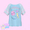 ♡ sea creatures frilly tee ♡