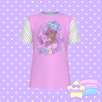 
              ♡ fancy doll cotton tee ♡
            