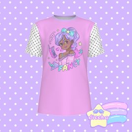 ♡ fancy doll cotton tee ♡