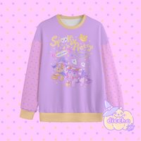 
              ♡ spooky n pretty sweatshirt - purple ♡ MIGHT NOT ARRIVE IN TIME FOR HALLOWEEN
            