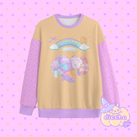 ♡ baby stitches sweatshirt - orange ♡ MIGHT NOT ARRIVE IN TIME FOR HALLOWEEN