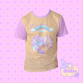 ♡ baby stitches cotton tee - orange ♡ MIGHT NOT ARRIVE IN TIME FOR HALLOWEEN
