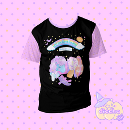♡ baby stitches cotton tee - black ♡ MIGHT NOT ARRIVE IN TIME FOR HALLOWEEN