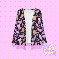 
              ♡ spooky candy cardigan - black ♡ MIGHT NOT ARRIVE IN TIME FOR HALLOWEEN
            