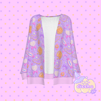
              ♡ spooky candy cardigan - lilac ♡ MIGHT NOT ARRIVE IN TIME FOR HALLOWEEN
            