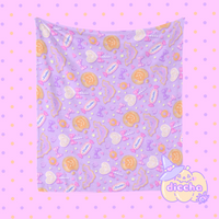 
              ♡ spooky candy blanket - lilac ♡ MIGHT NOT ARRIVE IN TIME FOR HALLOWEEN
            