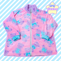 
              ♡ sweet bears fuzzy jacket - lilac x pink ♡
            