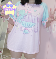 
              ♡ dessert buddies frilly top - elephant ♡
            