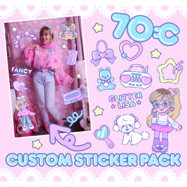 ♡ digital customized sticker pack ♡