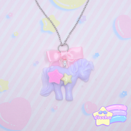 ♡ sweet pony necklace ♡