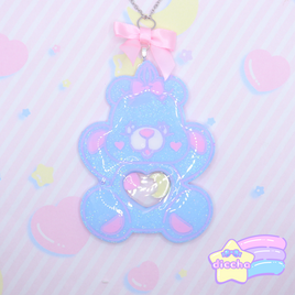 ♡ magical bear shaker necklace ♡