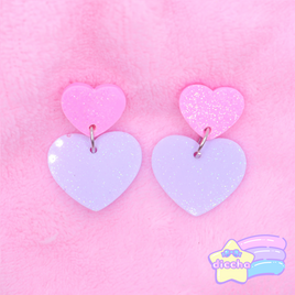 ♡ baby hearts stud earrings 1 ♡