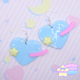 ♡ dreamy heart earrings 6 ♡