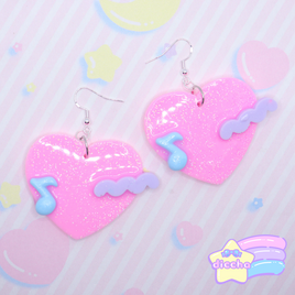 ♡ dreamy heart earrings 7 ♡