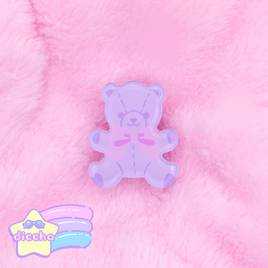 ♡ baby bear adjustable ring - lilac ♡