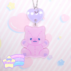 ♡ baby kitty necklace ♡