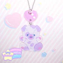 ♡ baby dalmatian necklace PREORDER ♡