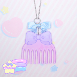 ♡ cutie comb necklace ♡