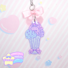 ♡ bear soda necklace ♡