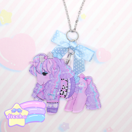 ♡ soda punch pony necklace PREORDER ♡