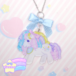 ♡ milk powder pony necklace PREORDER ♡