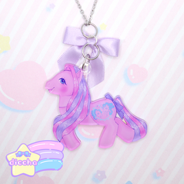 ♡ chatterbox pony necklace PREORDER ♡