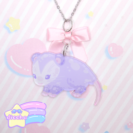 ♡ cutie possum necklace PREORDER ♡