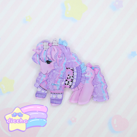 ♡ soda punch pony brooch PREORDER ♡