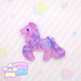 ♡ chatterbox pony brooch PREORDER ♡