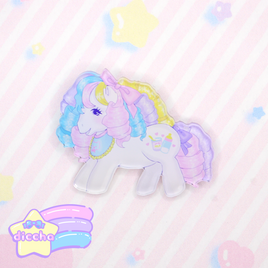 ♡ milk powder pony brooch PREORDER ♡