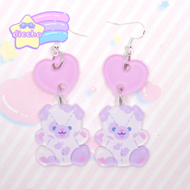 ♡ baby dalmatian earrings PREORDER ♡