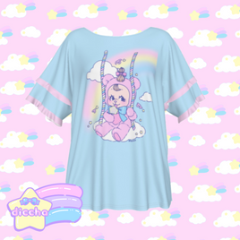 ♡ celestial swing frilly tee ♡