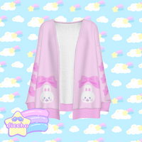 
              ♡ bunny ribbons cardigan ♡
            