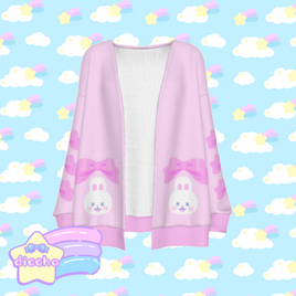 ♡ bunny ribbons cardigan ♡