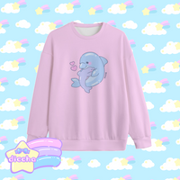 
              ♡ mama dolphin sweatshirt ♡
            