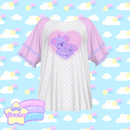 ♡ mama koala frilly tee ♡